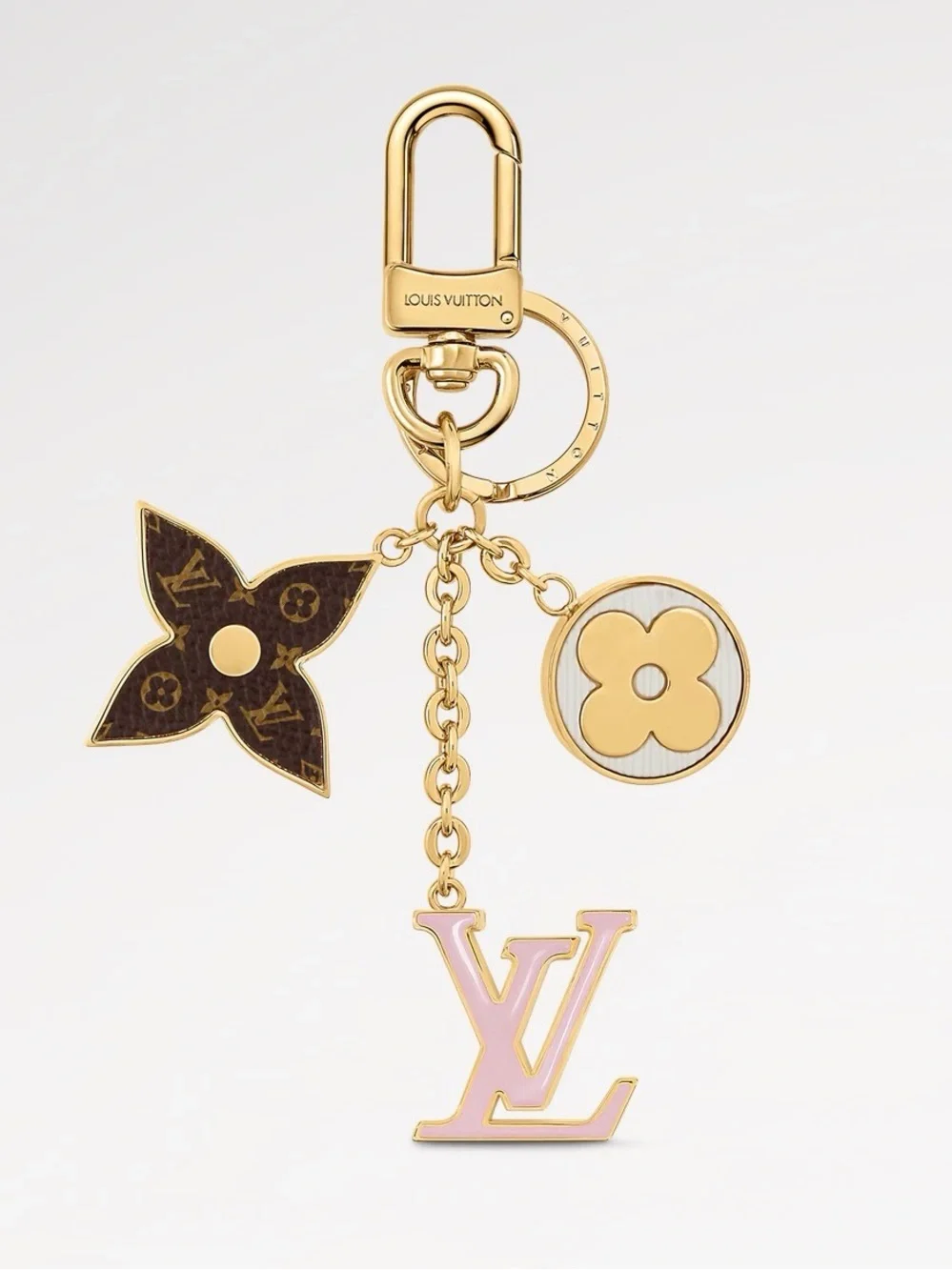 Louis Vuitton Monogram Charm Key Holder